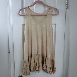 NWOT Flowy Sleeveless Tunic Top